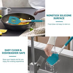 TeamFar Cooking Utensils Set, for Non-stick Cookware Flipping Frying Draining - Image 6