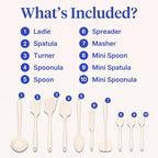 GIR: Get It Right 10-Piece Silicone Essentials Kitchen utensils set - Image 6