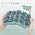 Silicone Ice Cube Tray 3 Pack, HANCELANT Ice Cube Mold, Ice Trays - Image 4