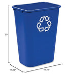 Rubbermaid Commercial Products Deskside Recycling Can, 10.25-Gallon/41-Quart - Image 6