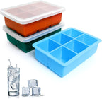 Excnorm Silicone Ice Cube Trays 3 Pack - Image 2