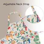 DILLMAN Aprons for Women with Pockets Cotton Linen Cooking Kitchen Baking Soft - Image 7