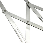 TrueCraftware- 6-Wheel Stainless Steel Adjustable Dough Divider- Pastry Cutter - Image 5