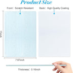 6 Pcs Sublimation Cutting Board Blanks, Textured Tempered Glass Cutting Boards - Image 2