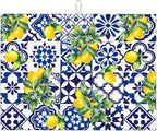Lemon Mexican Tilt Dish Drying Mat by Unknown