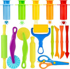 LCY WEDSHI Dough Tool Set, Dough Accessories Includes Cutters Roller, Rolling by LCYWEDSHI