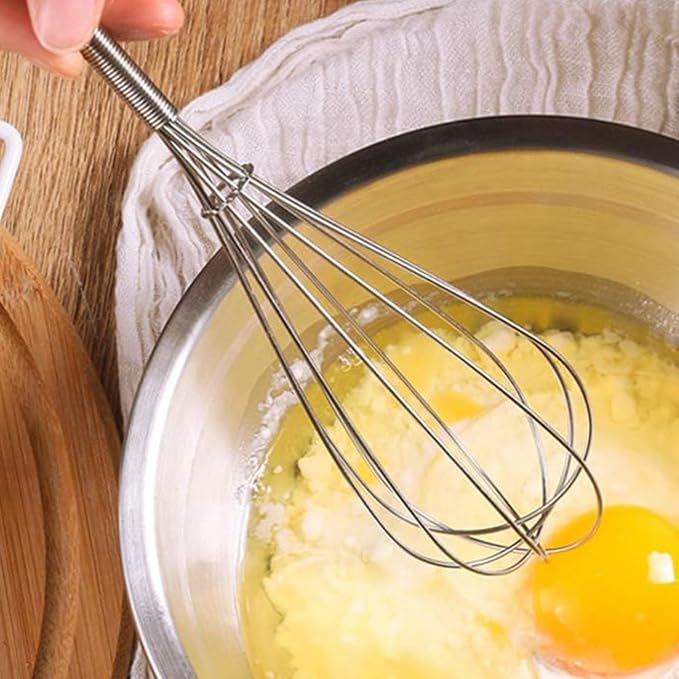 Digead Mini Wire Whisk, 8 Inch Small Whisk - Image 3