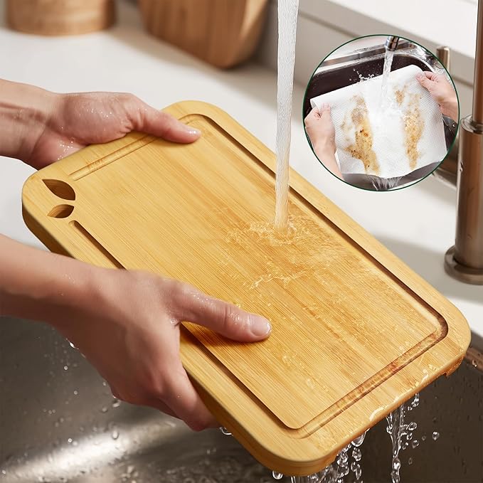 15 x 12 inch Bamboo Cutting Boards - Image 6