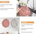 Reusable Bowl Covers for Bread Proofing（2 Large）- Cotton Beeswax Bowl Covers - Image 7