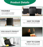 Large 3 Sided Splatter Guard for Frying Stove Top, Oil Splash Guard Cooking for - Image 4