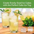 Tovolo Silicone Ice Cube Tray Deep Indigo Pack of 2 BPA Free Ice Tray Mold - Image 2