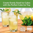 Tovolo Silicone Ice Cube Tray Pesto Green Pack of 2 BPA Free Ice Tray Mold - Image 2