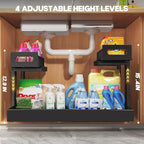 1 Pack Expandable Under Sink Organizers And Storage - Image 8
