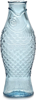 Serax Glass Water Pitcher | Fish & Fish glassware by Paola Navone | Wine Carafe by Serax