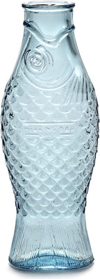Serax Glass Water Pitcher | Fish & Fish glassware by Paola Navone | Wine Carafe by Serax