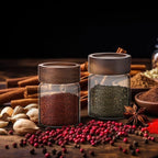6 pc Glass Spice jars Glass Jars - Image 7
