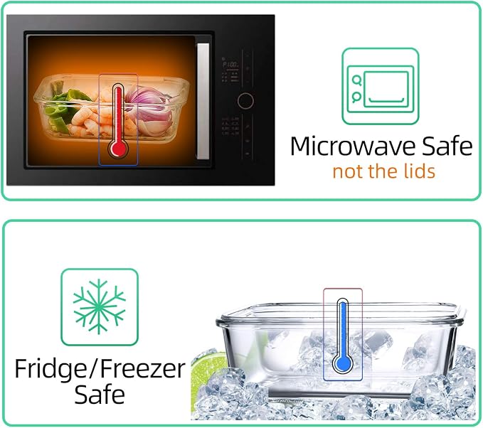 C CREST Glass Food Storage Containers - Image 5