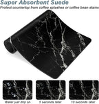 Rnivvi Coffee Mat, Hide Stain Rubber Backed Absorbent Dish Drying Pad - Image 3