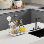 Cisily Stainless Steel Kitchen Sink Caddy Organizer, Sponge Holder - Image 5