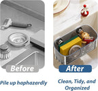 Sponge Holder with Strong Suction Cup, Dish Sponge Caddy Inside Sink Removable - Image 5