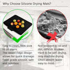 Silicone Drying Mat, Heat-Resistant, Eco-friendly, Hygienic Drying Pad - Image 6