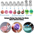 Cake Decorating Kit Cake Decorating Supplies, 66 Icing Piping Nozzles, Cake - Image 4