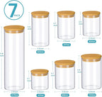 Vtopmart Glass Food Storage Jars, 7 Pack Kitchen Containers - Image 6