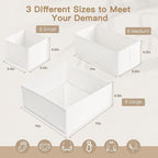 Criusia Drawer Organizer Clothes, 24 Pack Dresser Organizer - Image 3
