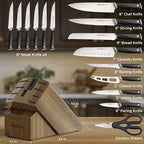 Astercook Knife Set, Kitchen Knives Set - Image 8