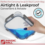 Magic Mill Premium Borosilicate Glass Food Storage Containers - Image 5