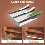 Seinloes 2 Pack Pull Out Cabinet Organizer Expandable Width and Depth, Slide - Image 2