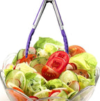 7 Pack Kitchen Tongs Set 7-Inch Color Mini Small Food Tongs - Image 6