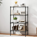 DUMOS 4-Tier Metal Wire Storage Shelves, Adjustable Standing Storage Rack Shelf - Image 2