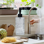 Clear Glass Soap Dispenser - Image 5