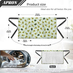 Server Apron with 3 Pockets, Waterproof Oil Waitress Waiter Half Apron - Image 4