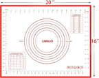 Silicone Baking Mat，Non Stick Rolling Dough - Image 7