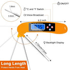 Digital Talking Thermometer for The Blind, Meat Thermometer - Image 4