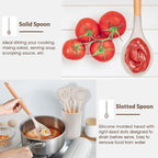E-far Cooking Utensils Set of 6, Silicone Kitchen Utensils - Image 7