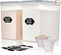 Vtopmart 9.5L 2 Pack Extra Large Flour Sugar Storage Containers by Vtopmart