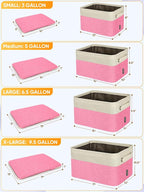 BALEINE 4 Pack Fabric Closet Storage Bins - Image 2