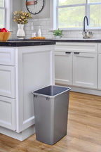 Rev-A-Shelf 35 qt. Silver Polymer Replacement Waste Container Pullouts - Image 2
