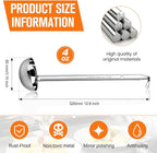 meekoo 1 Pieces Stainless Steel Ladle Soup Handle Ladle - Image 3