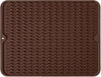 Large 24" x 18" Silicone Dish Drying Mat by MODENGKONGJIAN