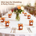 ComSaf Set of 12 Square Glass Jars - Image 6