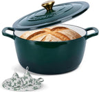 Enameled Cast Iron Dutch Oven by JINCHUFURI