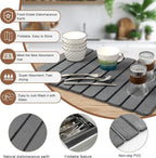 Stone Drying Mat for Kitchen Counter, Stone Bath Mat, Quick Drying Fast - Image 4