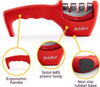 4-in-1 Kitchen Knife Accessories: 3-Stage Knife Sharpener Helps Repair - Image 4