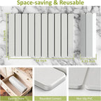 Large Stone Dish Drying Mat for Kitchen Counter, Collapsible Quick Dry Stone - Image 4