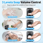 Fantictas Automatic Soap Dispenser, Touchless Hand Wall Mount Rechargeable 3 - Image 6