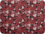 Valentines Day Dish Drying Mat for Kitchen Counter 24x18 Inch Love Drying Mat by Trongr